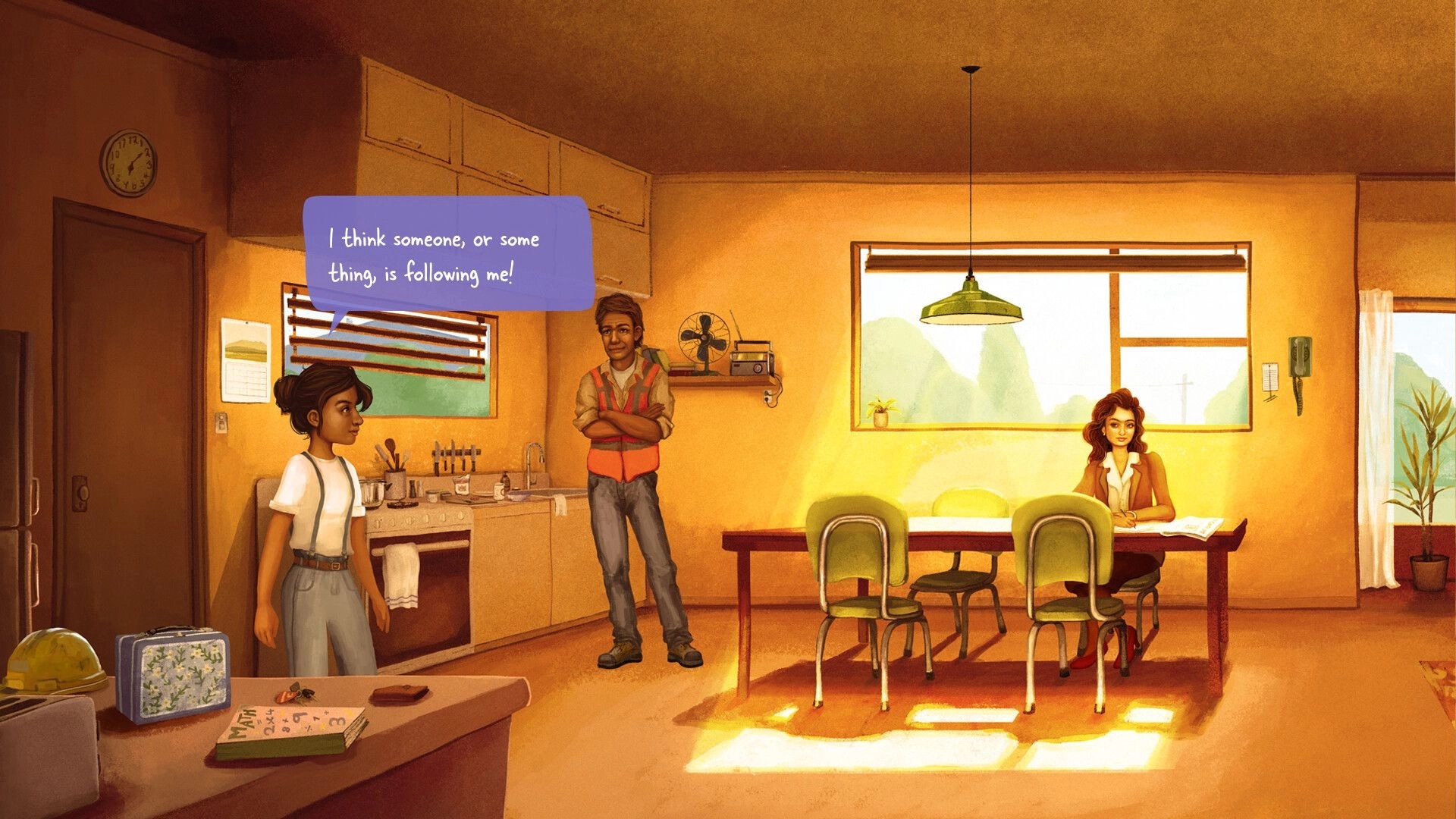 How Was Your Day?: Diya speaks about being followed in a warm kitchen with two others present