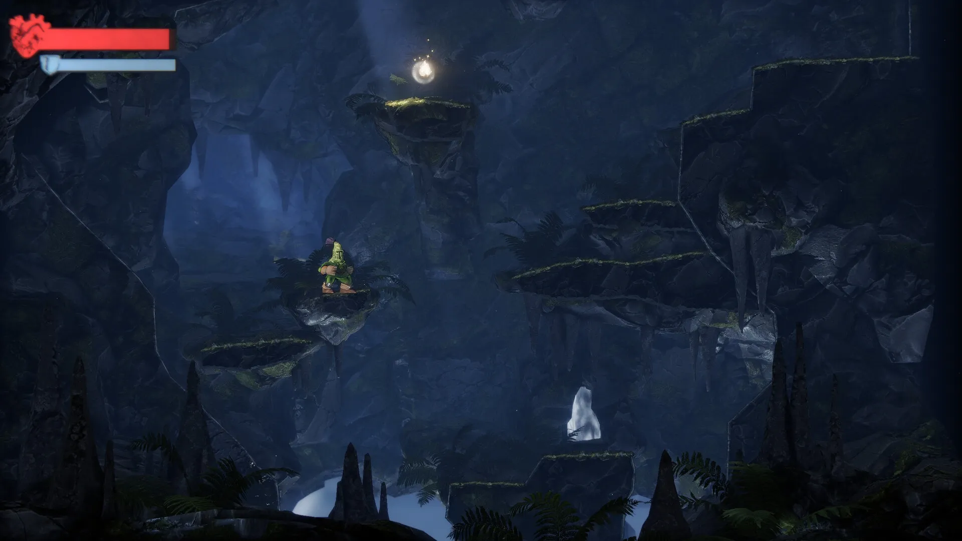 JUMP KING QUEST: Screenshot showing game interface and gameplay elements