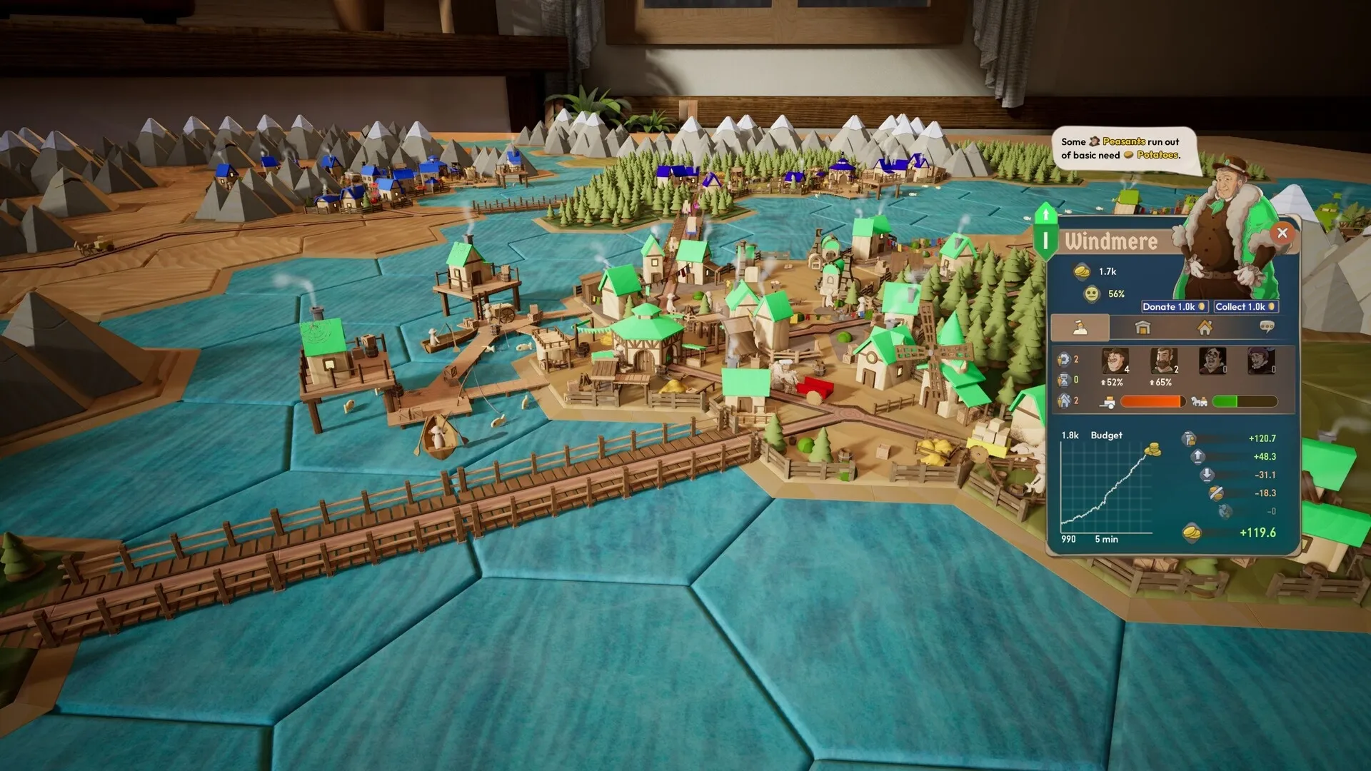 Let Them Trade: Screenshot showing game interface and gameplay elements