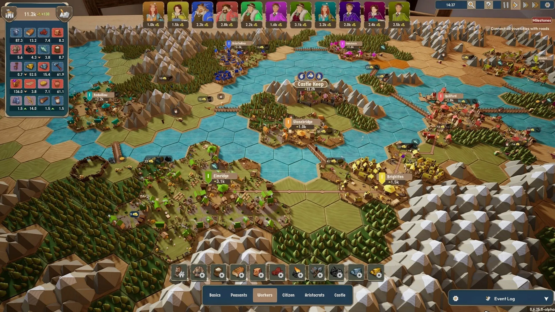 Let Them Trade: Screenshot showing game interface and gameplay elements