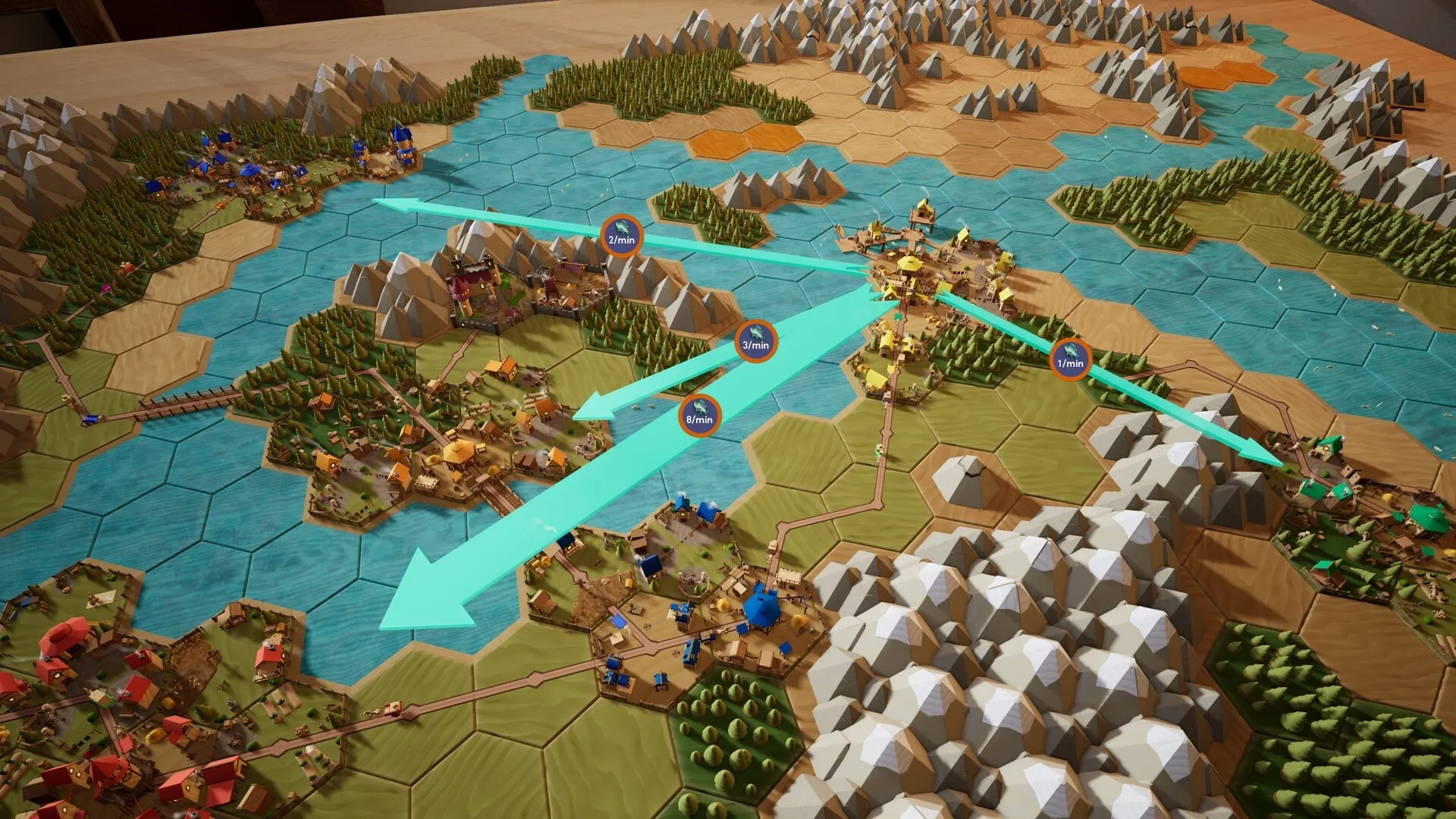 Let Them Trade: Screenshot showing game interface and gameplay elements