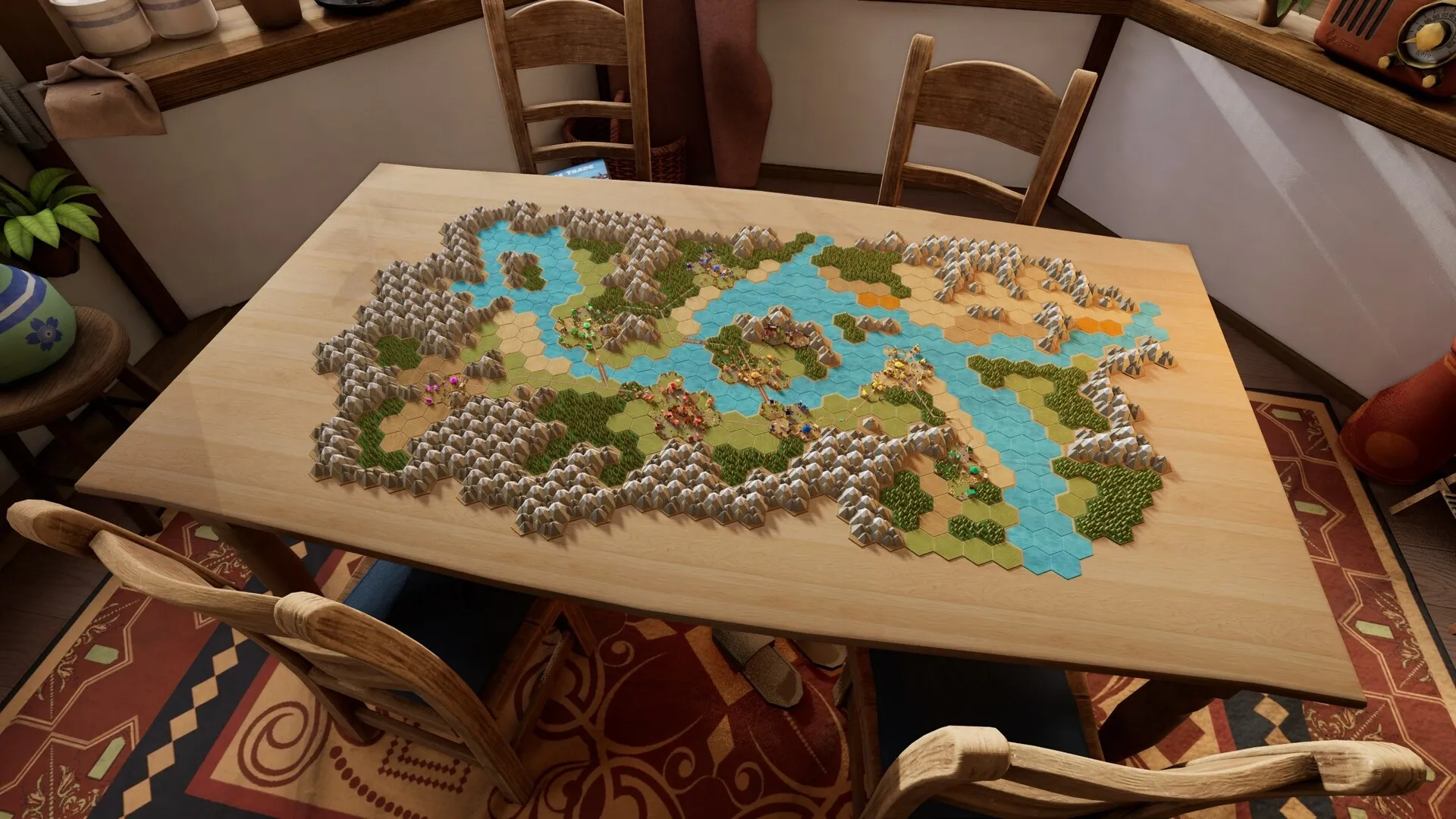 Let Them Trade: Screenshot showing game interface and gameplay elements
