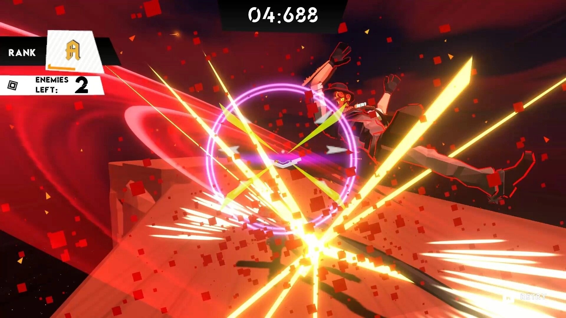 No Death In Wild West: Grim Reaper dodging bullets with parkour, vibrant attacks in desert setting
