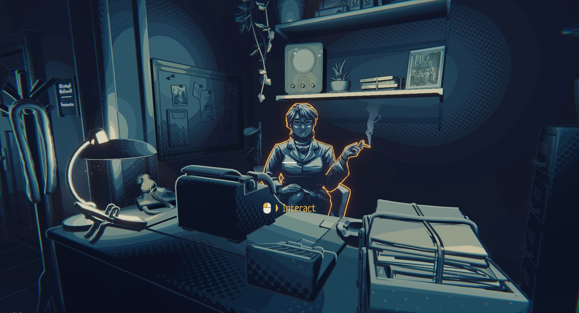 The Darkest Files: Screenshot showing game interface and gameplay elements