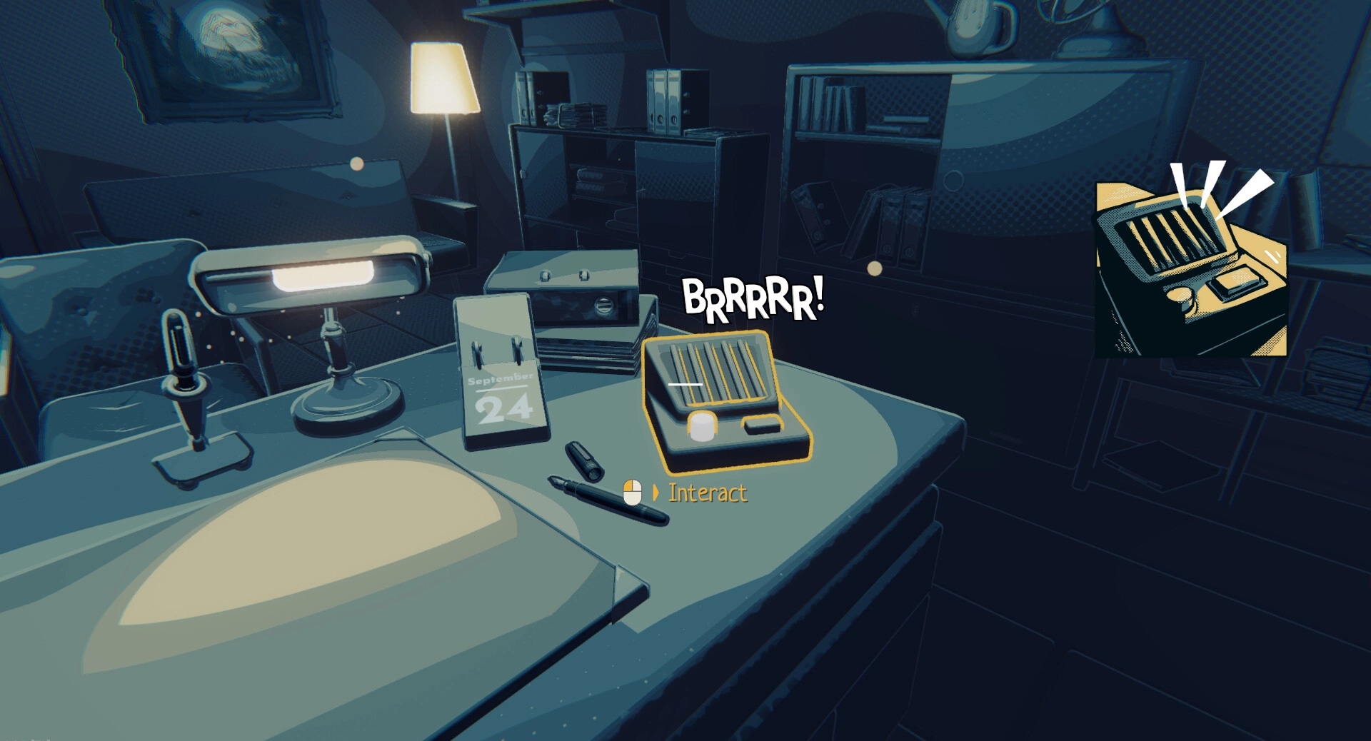 The Darkest Files: Screenshot showing game interface and gameplay elements