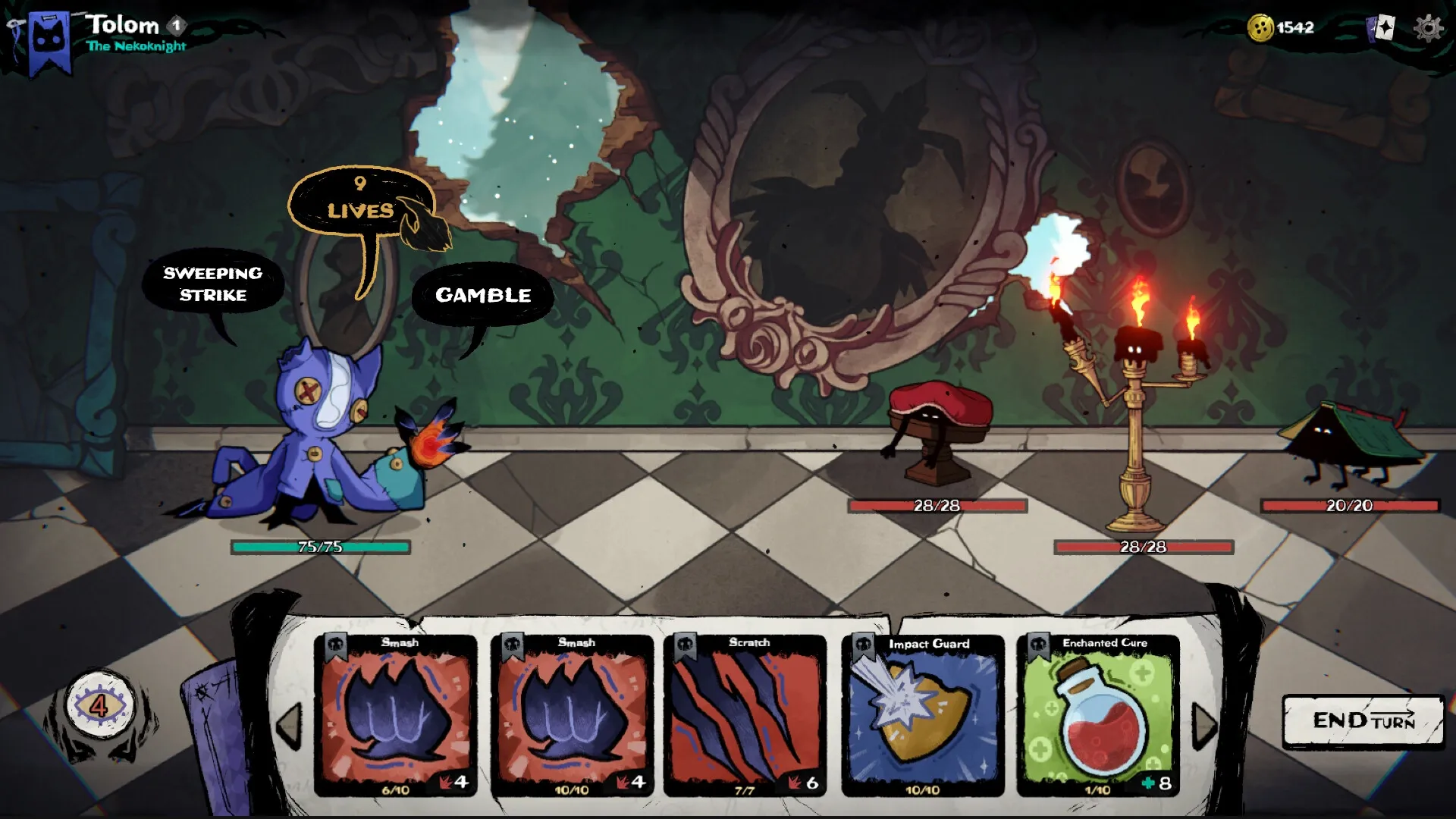 TOLOM: Screenshot showing game interface and gameplay elements