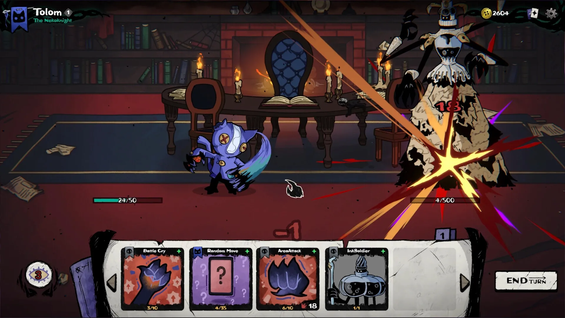 TOLOM: Screenshot showing game interface and gameplay elements