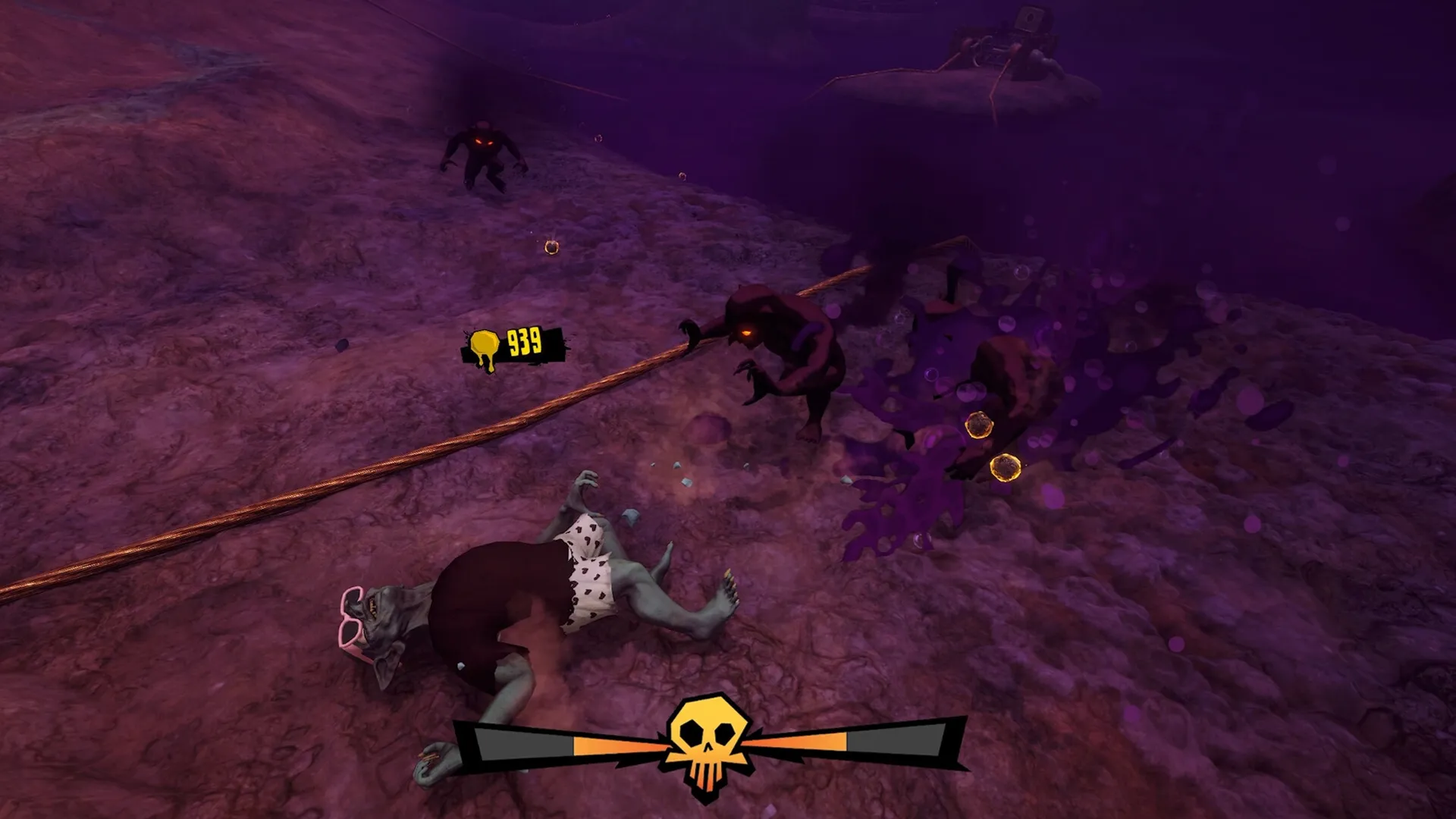 Watch Out For Goblins!: Screenshot showing game interface and gameplay elements