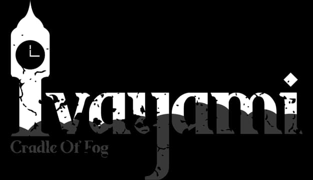 Only Fog Remains: Distressed bold serif lettering with tall drop-cap and worn texture.