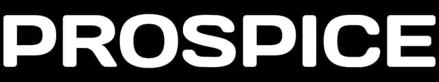 Prospice: Bold rounded sans-serif wordmark with distressed scratch and glitch cuts.