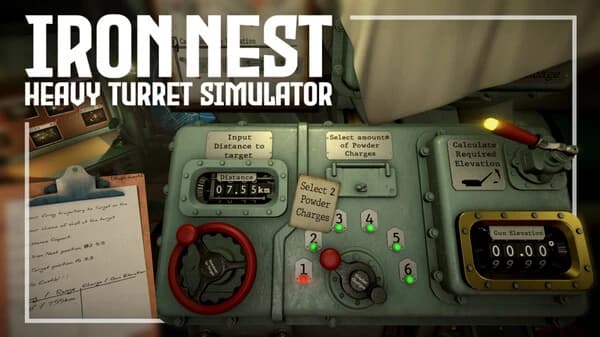 Teaser Trailer – IRON NEST: Heavy Turret Simulator