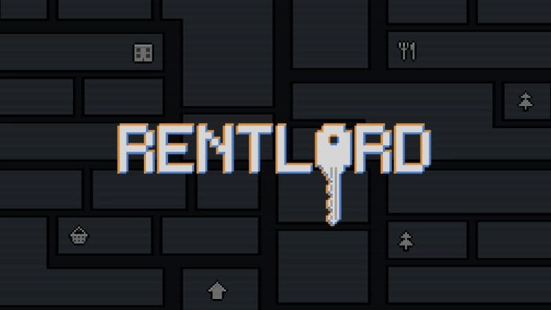 A city grid featuring icons for houses, apartments, retail shops, restaurants, and agricultural areas.